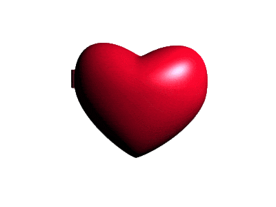 a gif of a red heart locket opening to reveal an image of grady from aperture desk job and the words 'Grady my bel-orb-ed' followed by a heart.